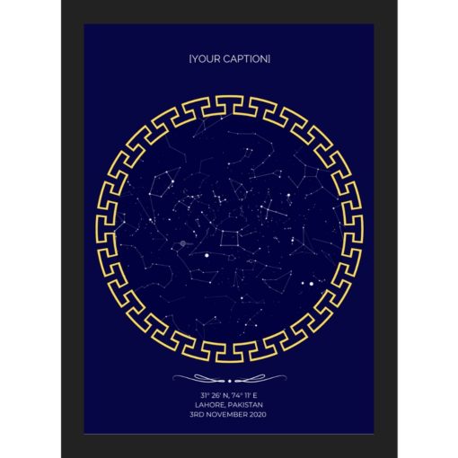 Star Map Blue F