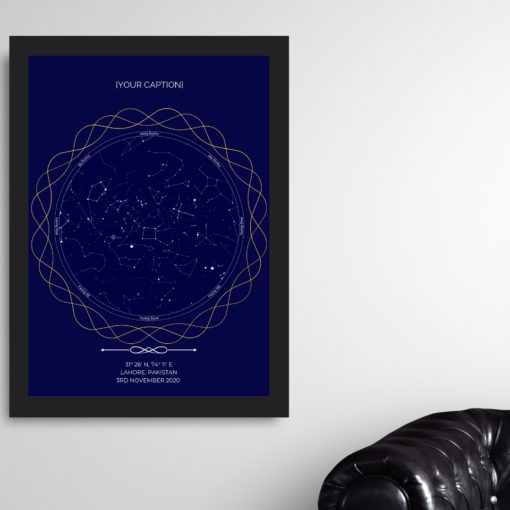 Star Map Blue S Wallpaper