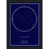 Star Map Blue