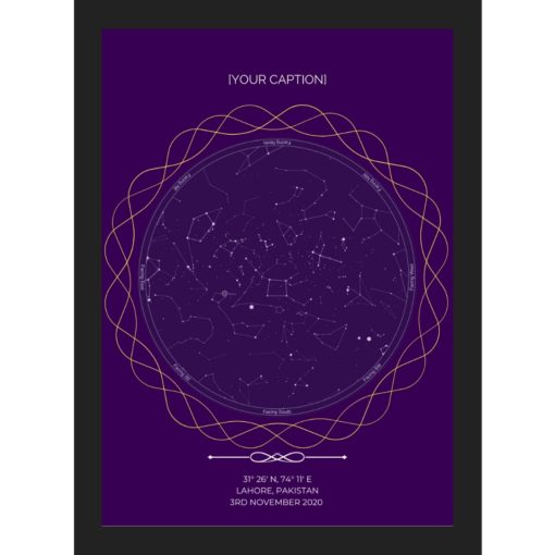 Star Map Purple S