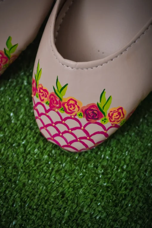Blooming Edge Khussa Shoes