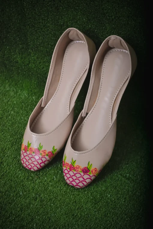 Blooming Edge Khussa Shoes
