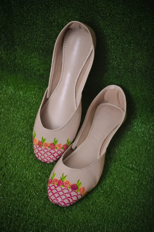 Blooming Edge Khussa Shoes